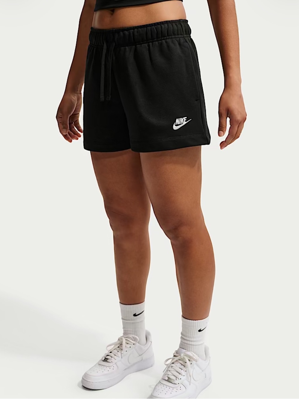 Nike Sportswear Club Fleece Shorts Black XS - Picture 2 of 6